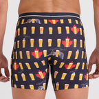 SAXX Volt Breathable Mesh Boxer Briefs 6"-Canadian Motifs